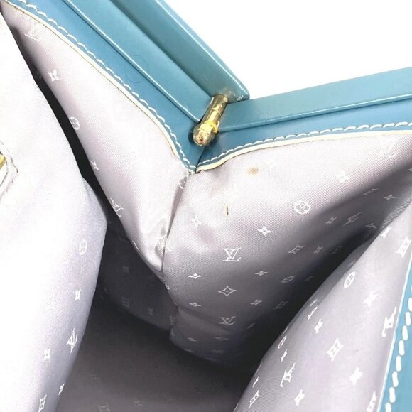 LOUIS VUITTON M91807 Suhali Angénieux PM Tote Bag Studs Hand Bag - Picture 12 of 12